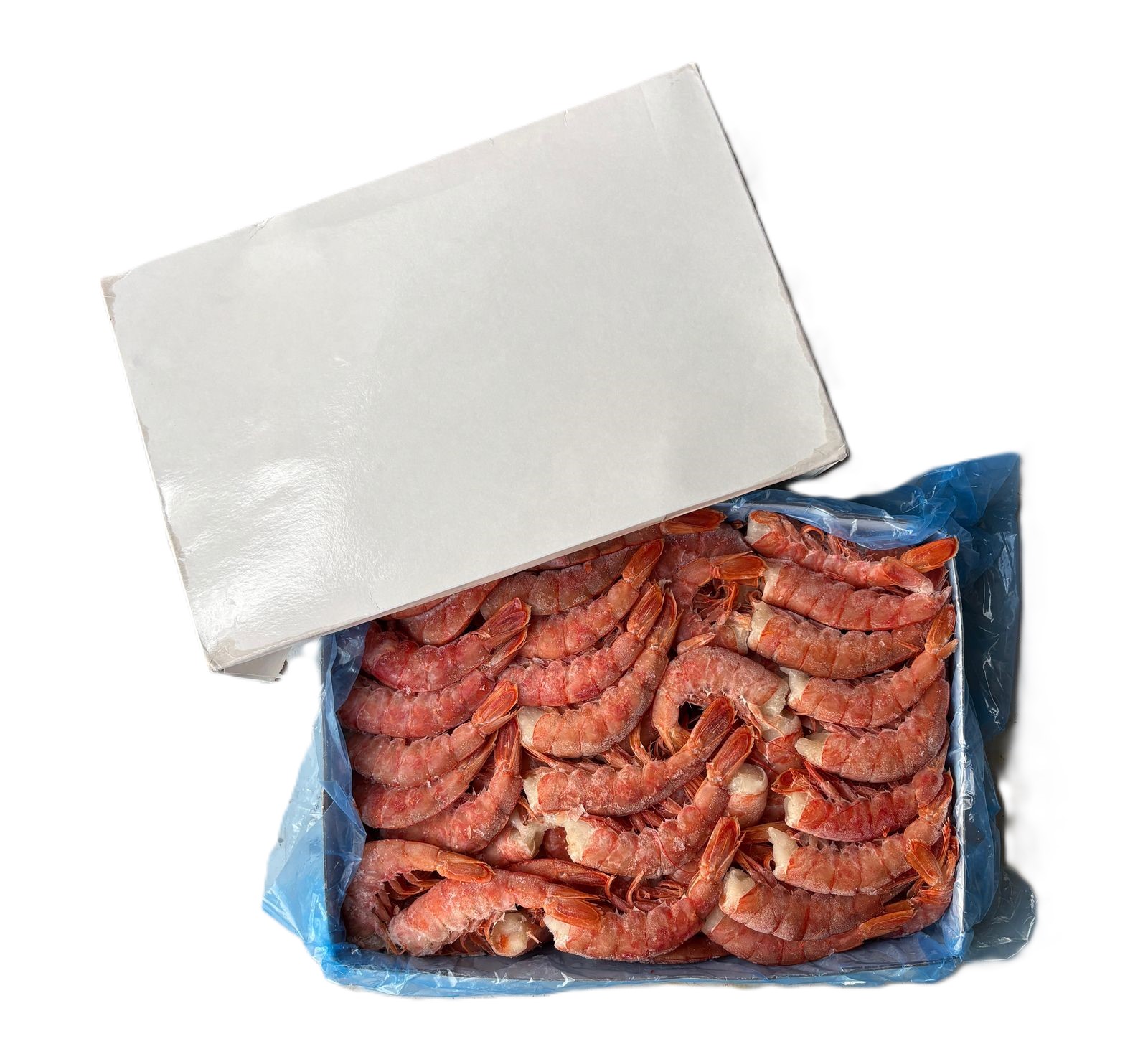 Cola de Langostino N1 y N2 en cajitas